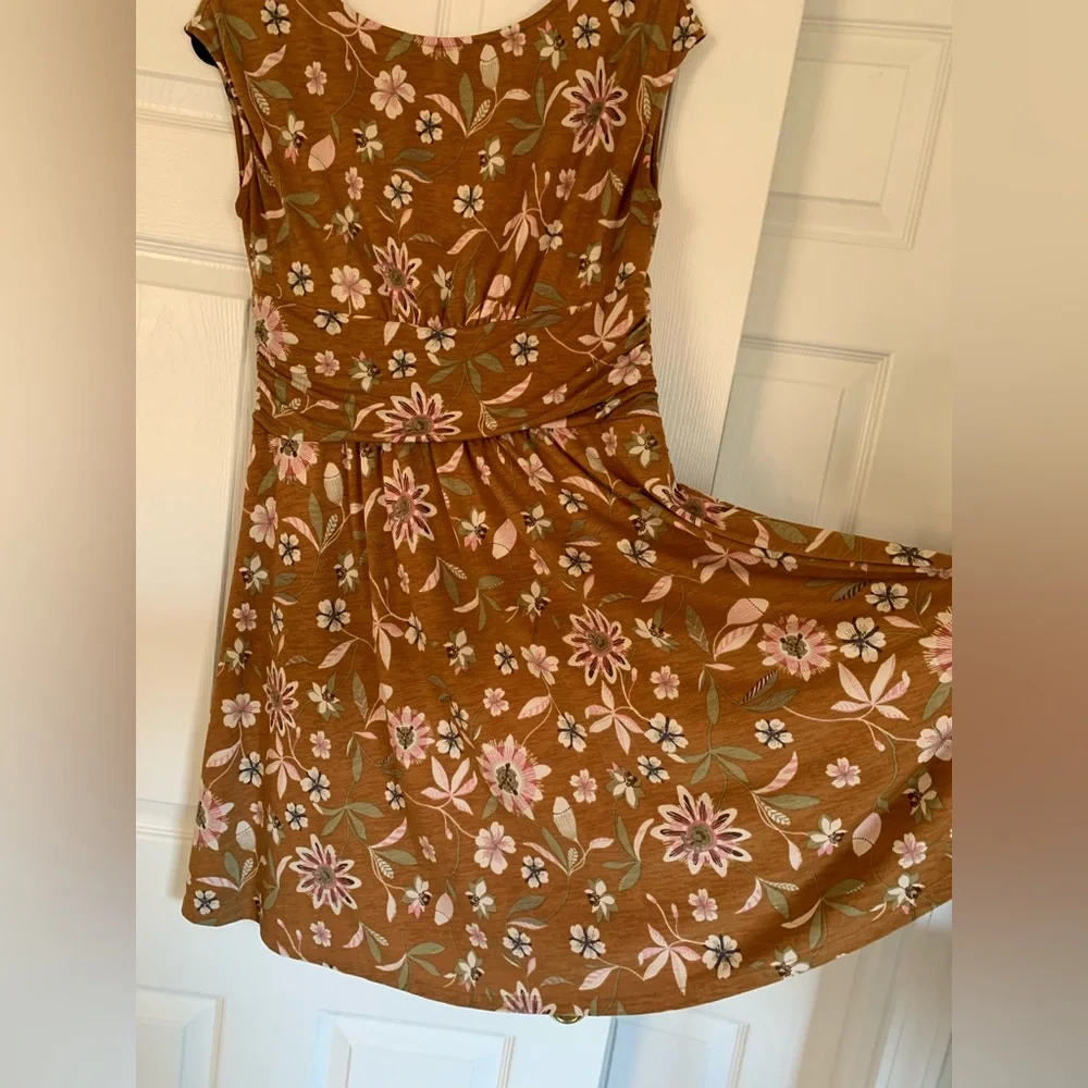 ⚡️ModCloth Low-Back Passion Flower Dress - Picture 3 of 5